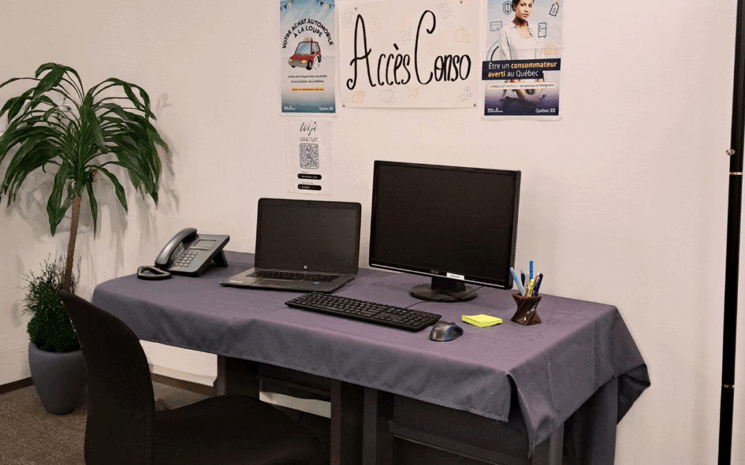 Coin Accès Consommateur : un espace gratuit pour vous à nos bureaux !